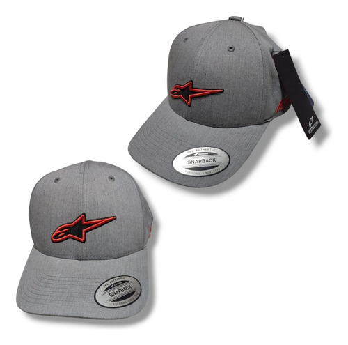 Gorra Gallero Alpinestars Vicera Plana Original Importada