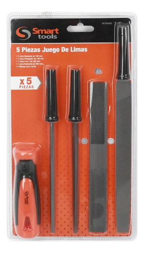Juego De 4 Limas Con Mango Para Madera Y Metal Smart