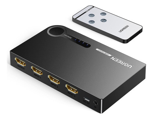 Interruptor Hdmi Ugreen 3 Em 1 4k Conexão 3 Dispositivo 1 Tv
