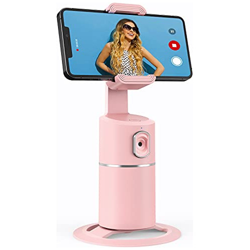 Auto Face Tracking Phone Holder, No App Required, 360°...