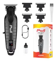 Comprar Maquina Cortar Pelo Phull Hair Clipper P-2293 Acabado Profesional Baberia Color Negro