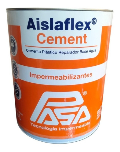  Cemento Plástico Reparador De Grietas 4lt Pasa Aislaflex