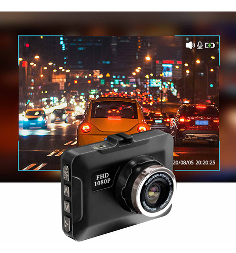 Cámara De Coche M Dash Cam 1080p. Minipantalla De 0 Pulgadas