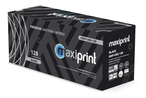 Toner Maxiprint Compatible Canon Crg-128 Negro (3500b001aa)