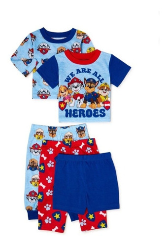 Pijama Original  De Paw Patrol Talla 5