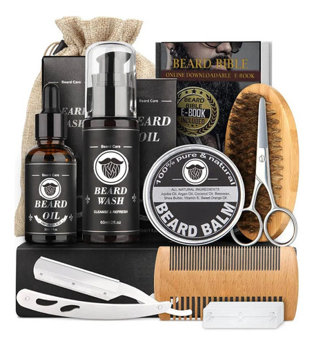 Kit Para Engrosar La Barba Y El Crecimiento Del Cabello