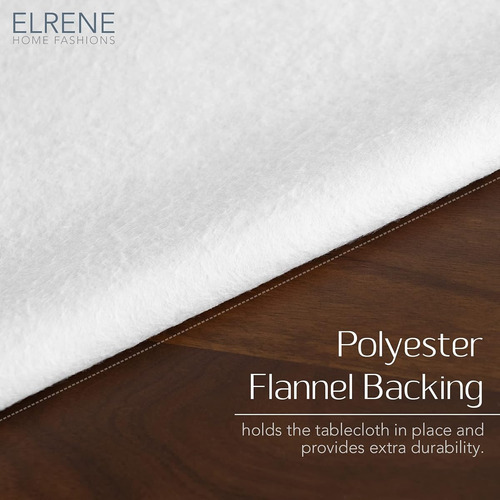 Mantel De Vinilo Resistente Rectangular Gris A Cuadros Mesa