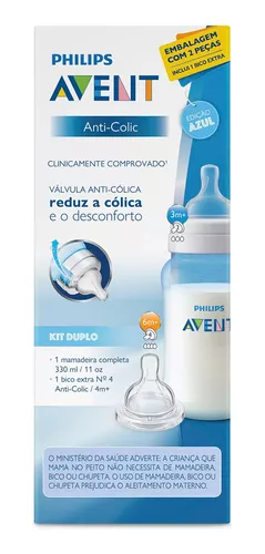 Biberones Avent de Vidrio 330 ml 2 Piezas