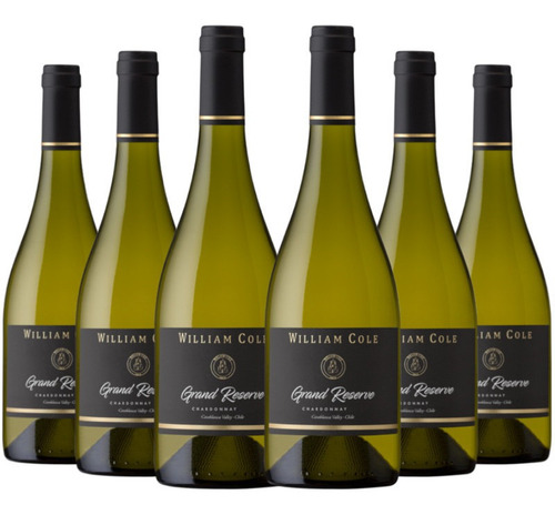 6 Vinos William Cole Gran Reserva Chardonnay (barrica)
