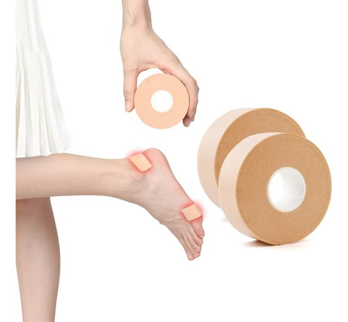 Rollo Cinta Almohadilla Protectora Talón Pies Tacón Zapatos