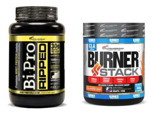 Bi Pro Ripped + Burner Stack