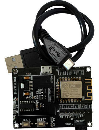Esp8266 Módulo Wifi Iot Usb 12f Para Oled E Dth11 + Cabo