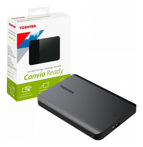 Disco Duro Externo Toshiba Canvio Basics 2tb Negro