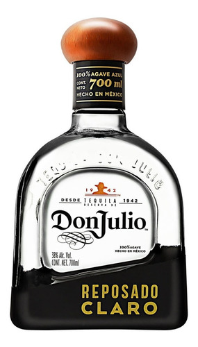 Tequila Reposado Claro Don Julio De 700 Ml