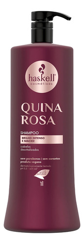 Kit Haskell Quina Rosa Sh Condicionar Máscara 1l + Leave-in