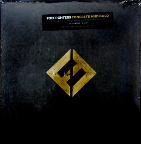 Vinio Foo Fighters Concrete And Gold Lp