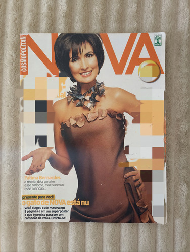 Revista Nova Cosmopolitan C/ Fátima,gisele,kate,lavínia,xime (Usado)