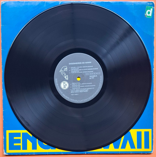 Lp Engenheiros Do Hawaii Gessinger, Licks & Maltz 1992 Vinil Estandar (Usado)
