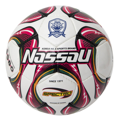 Pelota Fútbol Spectro N°5 - Nassau Color Rojo