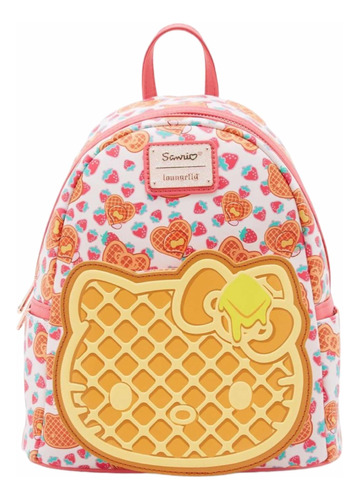 Backpack Loungefly Sanrio Hello Kitty Waffle Con Aroma