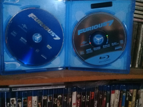  Blu-ray Rápido Y Furioso 7 Blu-ray Dvd Usa Con Slipcover 