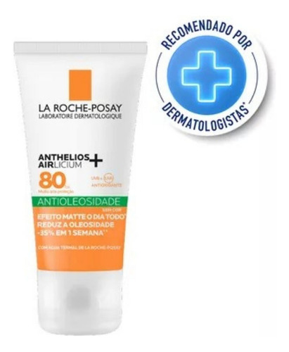 Protetor Solar Facial La Roche-posay Sem Cor Fps 80 40g