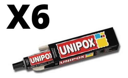 Pegamento Adhesivo Universal Unipox De 100 Ml X6 Unidades