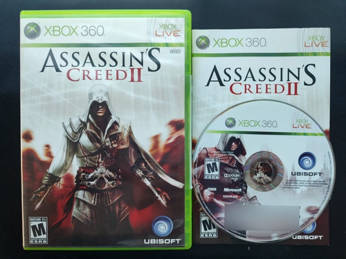 Assasing Creed 2 Xbox 360 Original Físico Buen Estado Comple