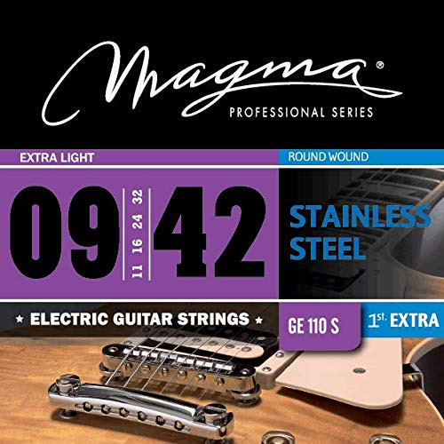 Magma Cuerdas De Guitarra Electrica Regular Light Gauge Acer