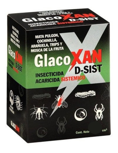 Imagen 1 de 6 de Insecticida Sistémico Glacoxan D-sist 60cm3. Dimetoato