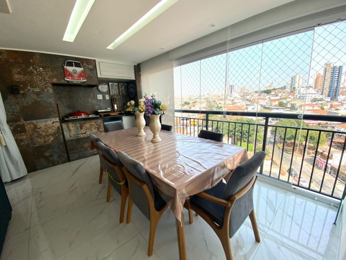 Imagem 4 de 14 de Apartamento Vila Carrão Varanda Gourmet 103m²
