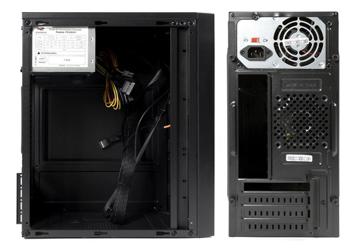 Gabinete Micro-atx C3tech Mt-31bk Com Fonte 200w Preto