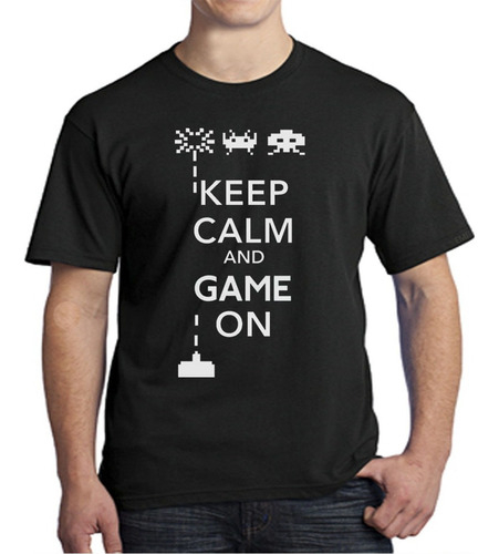 Camiseta Keep Calm Game On Atari