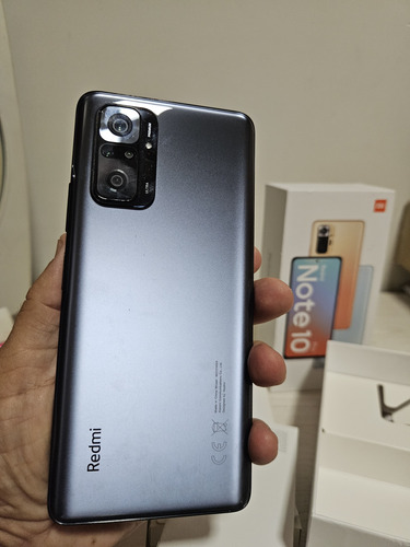 Xiaomi Redmi Note 10 Pro Dual Sim 128gb 8gb-excelente! Cinza-escuro (Usado)