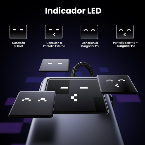 Ugreen Uno Robot 6 En 1 Usb C Hub 4k 60hz