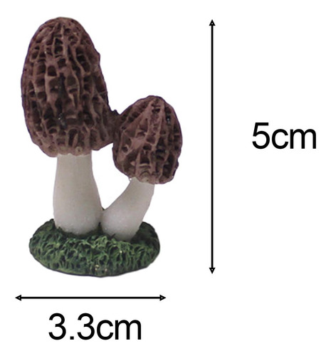 Conjunto De 6 Mini Figuras De Jardín En Resina Para