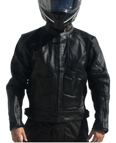 Campera Para Moto De Cuero