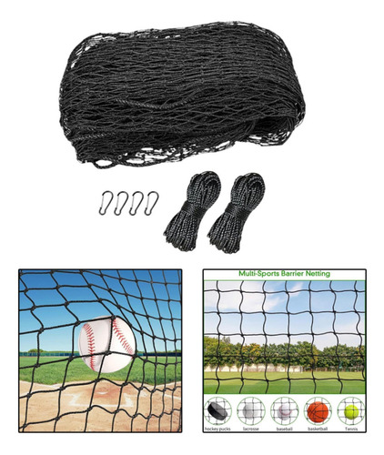 Neta De Posterior De Béisbol Para Batear La Campo De De La