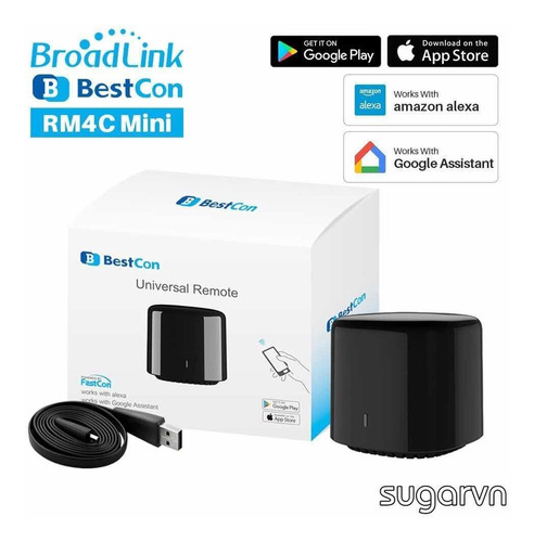 Control Universal Broadlink Rm4c Mini Bestcon  Domotica