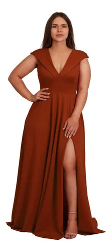 Vestido longo de festa no best sale mercadolivre
