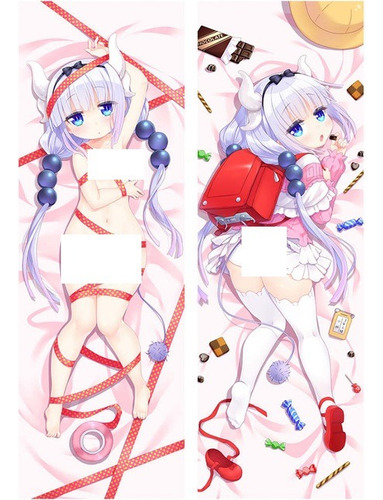 Almohada Dakimakura Kobayashi-san No Maid Dragon Kanna Kamui