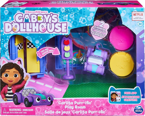 Gabbys Dollhouse Set Carlita Trafico Accesorios 2022