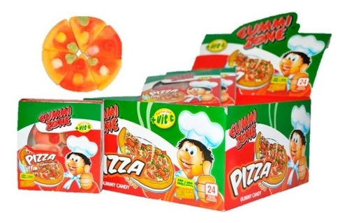 Gummy Zone Pizza 24u X 15g Oferta En Golosinar