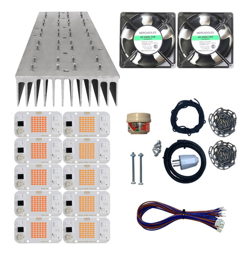 Combo Kit Led 500w Cultivo Indoor Samsung Quantum