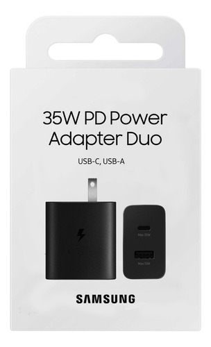 Cargador Samsung 35watts Duo Para Galaxy S10 Plus / Lite