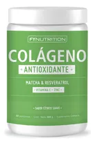 Comprar Pote Colágeno Hidrolizado Antioxidante Fynutrition Beauty con Resveratrol y Matcha en pote de 360gr Sabor Cítrico en Polvo