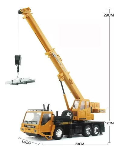 Juguete De Grúa De Construcción Con Control Remoto