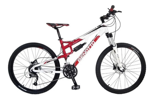 Bicicleta Aluminio Ds-900 R27.5 27v Roja Med- Benotto