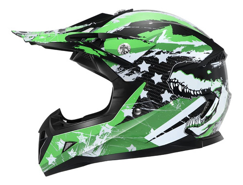 Casco Para Motocicleta Para Nios Dotyema Ym-211motocross Tod