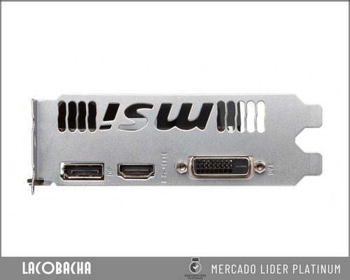 Imagen 5 de 6 de Placa De Video Msi Gtx 1050ti 4gb Oc Nvidia Geforce